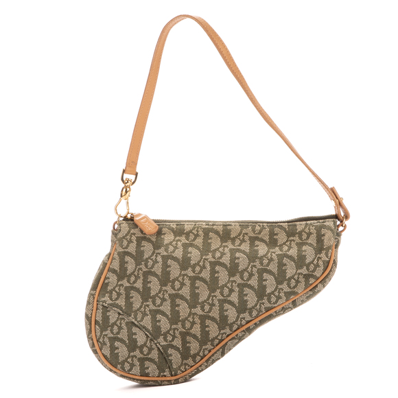 Dior Handbags - Dior Saddle in Khaki Monogram canvas